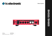 TC Electronic BH800 Manual Del Usuario