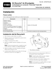 Toro TimeCutter MX Serie Instrucciones De Instalación