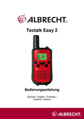 Albrecht Tectalk Easy 2 Manual Del Usuario