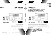 JVC KW-XR611 Manual De Instrucciones
