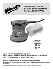 Milwaukee 6019 Manual Del Operario