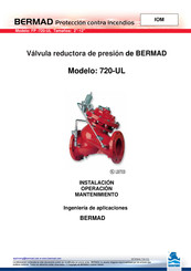 BERMAD 720-UL Instalación Operación Mantenimiento