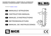 SICE SL 80 Manual De Instrucciones