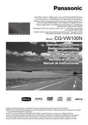 Panasonic CQ-VW100N Manual De Instrucciones