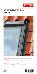 Velux INTEGRA KSX 100 Instrucciones