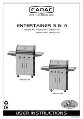 Cadac ENTERTAINER 4 Instrucciones Para El Usuario