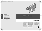 Bosch GSH 3 E PROFESSIONAL Manual Original