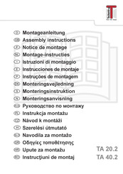 Teckentrup TA 20.2 Instrucciones De Montaje