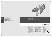 Bosch GSH 3 E PROFESSIONAL Manual Original