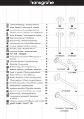 Hansgrohe 27389000 Modo De Empleo/Instrucciones De Montaje