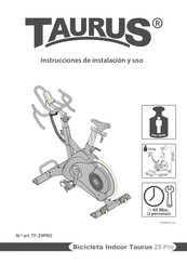 Taurus TF-Z9PRO Instrucciones De Instalacion Y Uso