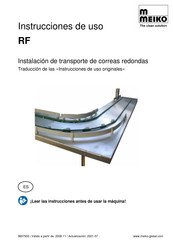 Meiko RF Instrucciones De Uso