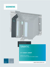 Siemens SIMATIC S7-1500 Manual De Producto