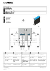 Siemens FDCL221-Ex Instrucciones De Montaje