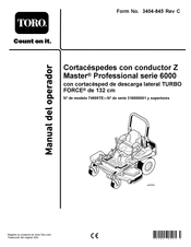 Toro 74909TE Manual Del Operador