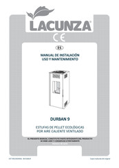 Lacunza DURBAN 9 Manual De Instalación, Uso Y Mantenimento