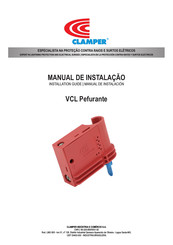 Clamper VCL Pefurante Manual De Instalación