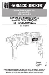 BLACK&DECKER KD800K Manual De Instrucciones