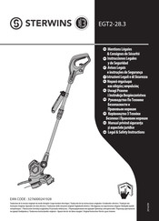 STERWINS EGT2-28.3 Manual De Instrucciones