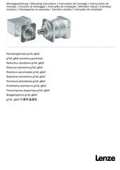 Lenze g7 0 Serie Instrucciones De Montaje