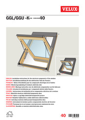 Velux GGU K 40 Serie Instrucciones De Instalación