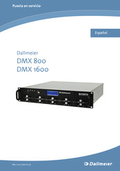 Dallmeier DMX 800 Puesta En Servicio