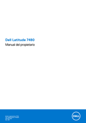 Dell Latitude 7480 Manual Del Propietário