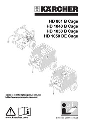 Kärcher HD 801 Cage Manual Del Usuario