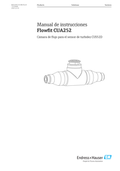 Endress+Hauser Flowfit CUA252 Manual De Instrucciones