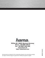 Hama RTR-10 Manual Del Usuario