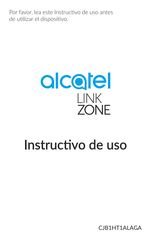 Alcatel LINK ZONE Instructivo De Uso