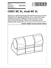 Sirona Cerec MC XL Anexo Al Manual Del Operador