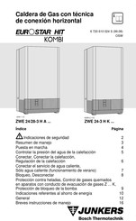 Eurostar KOMBI ZWE 24-3 H K Serie Manual Del Usuario