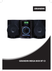 Grandin MEGA BOX BT CI Manual Del Usuario