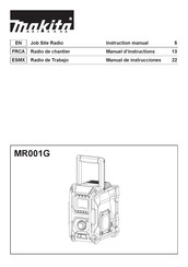 Makita MR001G Manual De Instrucciones