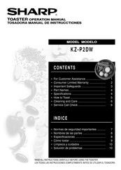 Sharp KZ-P2DW Manual De Instrucciones