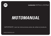 Motorola W375e3 Motomanual