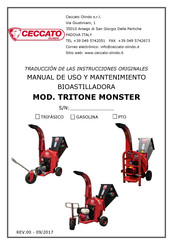 Ceccato Olindo TRITONE MONSTER GASOLINA Manual De Uso Y Mantenimiento