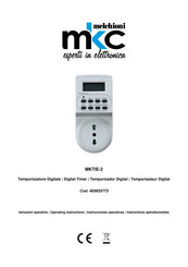 Melchioni mkc MKTIE-2 Instrucciones De Operación