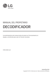 LG STB-6500-UA Manual Del Propietário