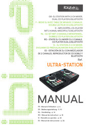 Ibiza sound ULTRA-STATION Manual De Instrucciones