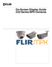 flir MPX C23 Serie Guia Del Usuario