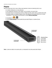 Sonos Playbar Guia Del Usuario