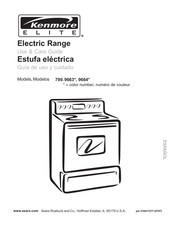 KENMORE ELITE 790.9664 Serie Guía De Uso Y Cuidado