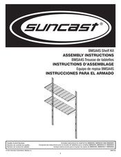 Suncast BMSA4S Instrucciones Para El Armado