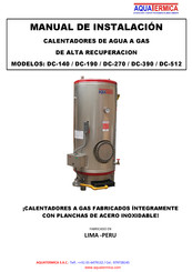 AquaTermica DC-270 Manual De Instalación