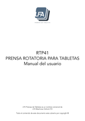 LFA RTP41 Manual Del Usuario