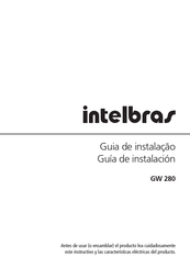 Intelbras GW 280 Guia De Instalacion