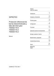 Siemens SIPROTEC 7SS522 V4.6 Manual