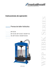 Metallkraft 4013101 Instrucciones De Operación